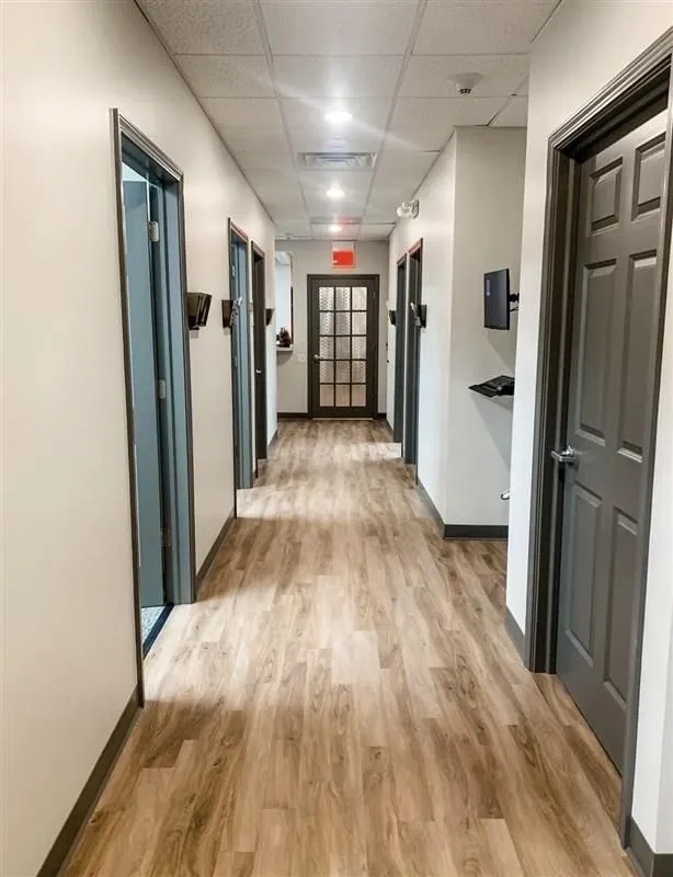 Commercial flooring renovation with Karndean Glue Down LVT