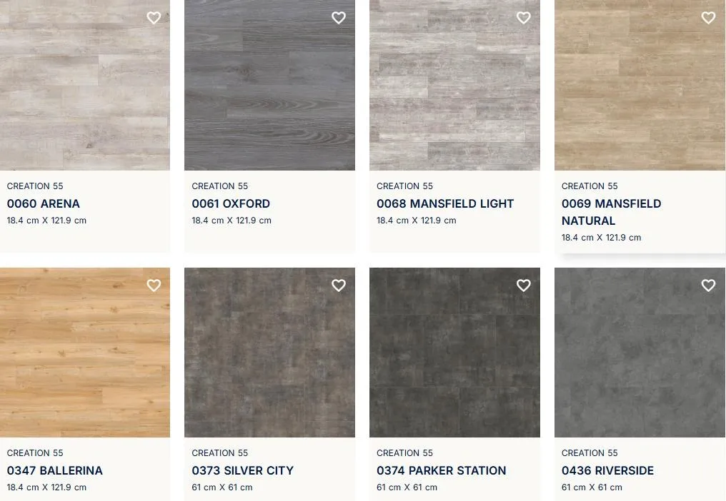 Gerflor Creation 55 LVT Collection