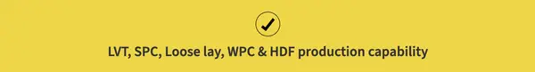UNY Products LVT SPC WPC HDF flooring manufacturer in Yixing