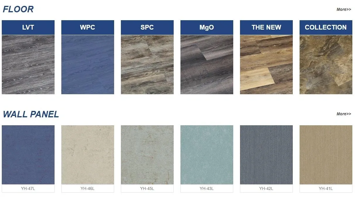 Zhangjiagang Yihua Zhangjiagang Yihua Vinyl flooring categories